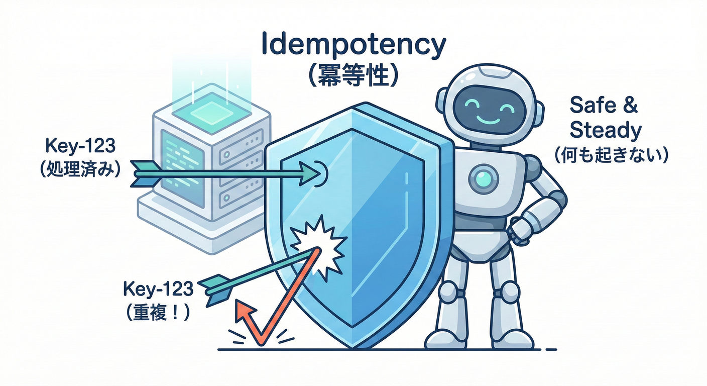 冪等性入門：同じ要求が来ても安全