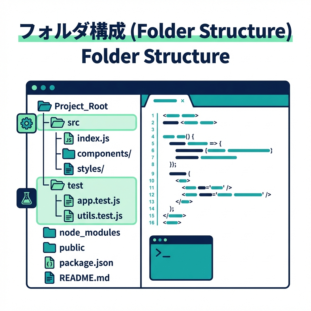 TypeScript プロジェクトの基本フォルダ構成