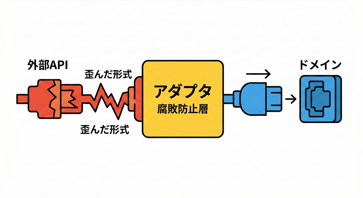 第28章 外部API境界(ACLの入門):外の歪みを中に入れない📡🧼