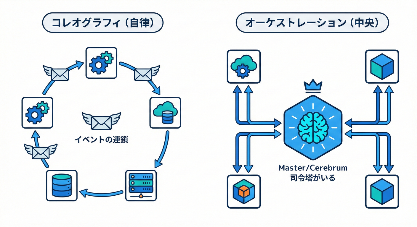 Choreography vs Orchestration