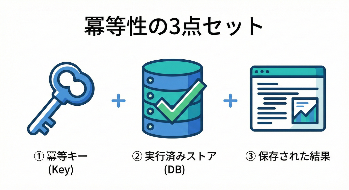 Idempotency 3-piece Set