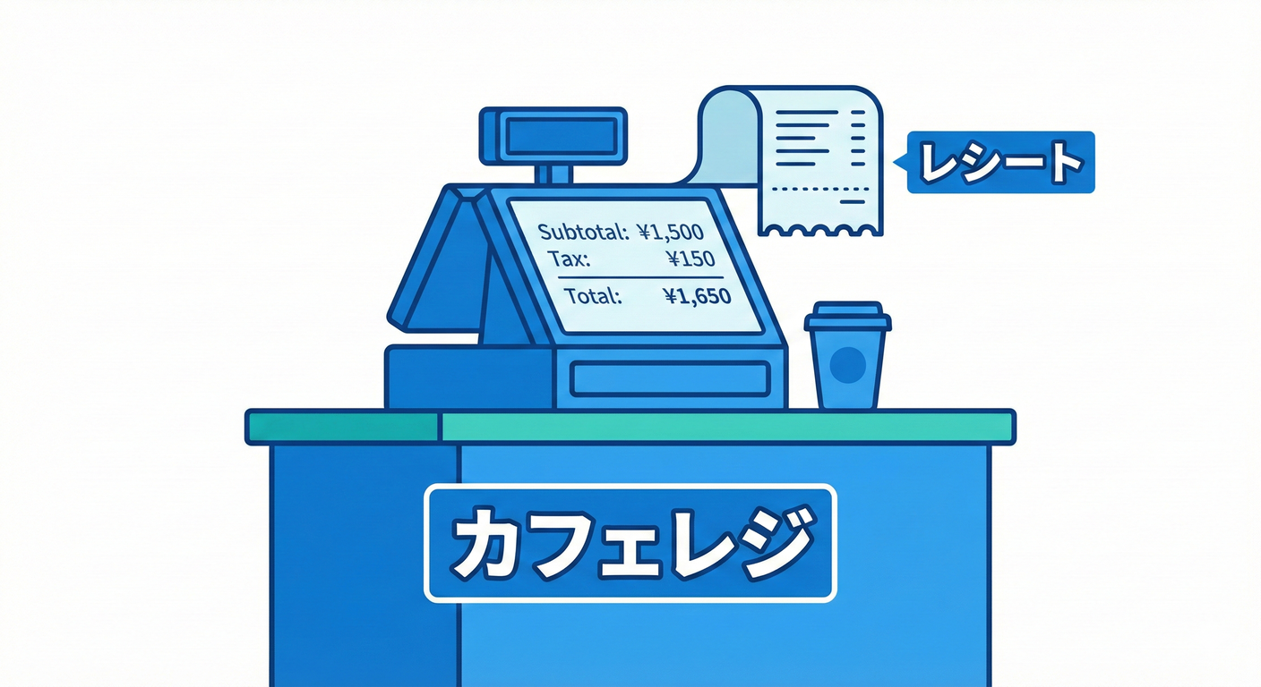 カフェ会計(演習)